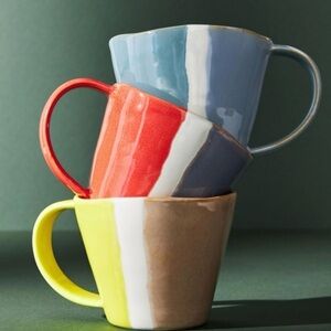 Anthropologie - Romy Mug - Artfully crafted glazed stoneware.